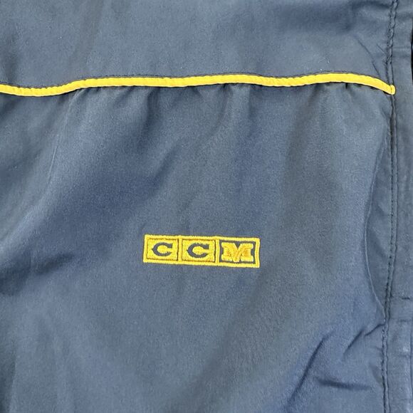 Vintage CCM St. Louis Blues Windbreaker Jacket Men XXL Blue Full Zip NHL - Picture 4 of 7